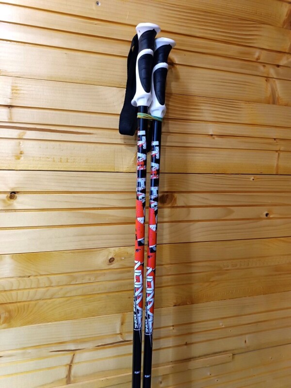 NOVÉ PALICE ITALBASTONI NOMAD BLACK-RED 130CM